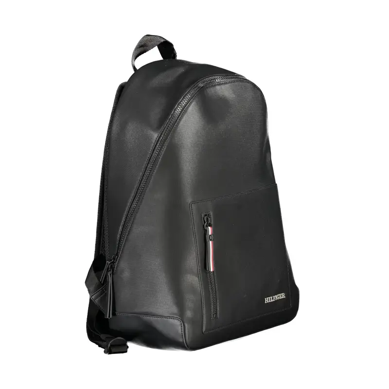 Zaino Uomo Nero Logo miniatura 3