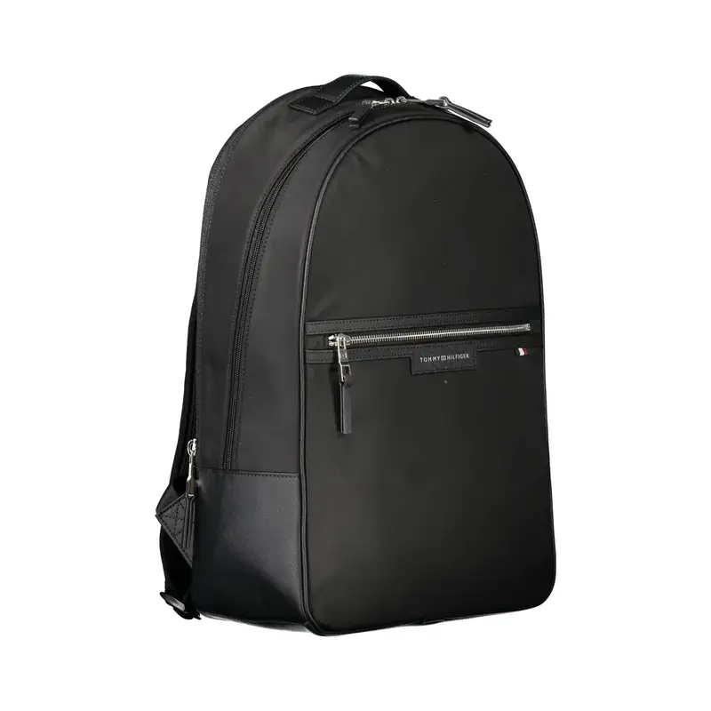 Zaino Uomo Nero Logo miniatura 3