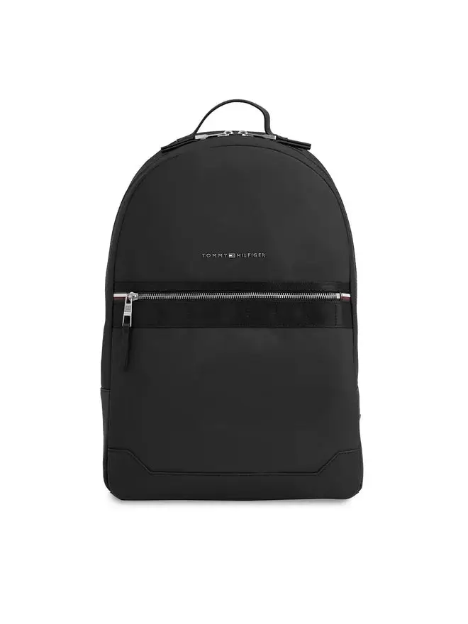 Zaino Uomo Nero Porta Laptop Regolabile Logo