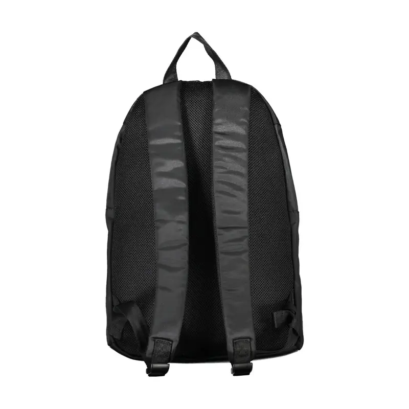 Zaino Uomo Nero Stampa Logo miniatura 2