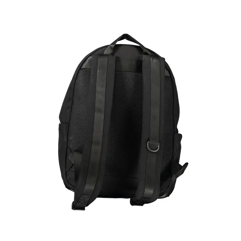 Zaino Uomo Nero Stampa Logo miniatura 2