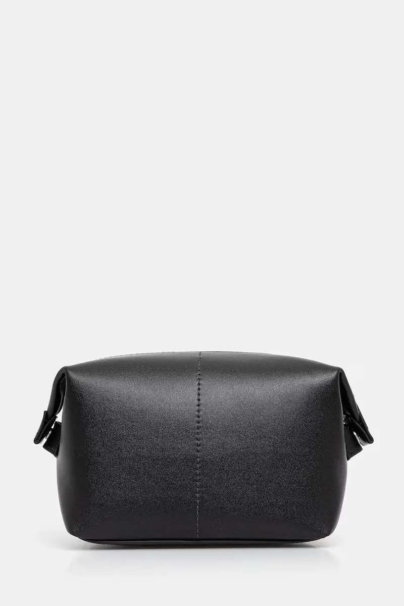 astuccio per trucchi in pelle colore nero AM0AM13412 miniatura 3