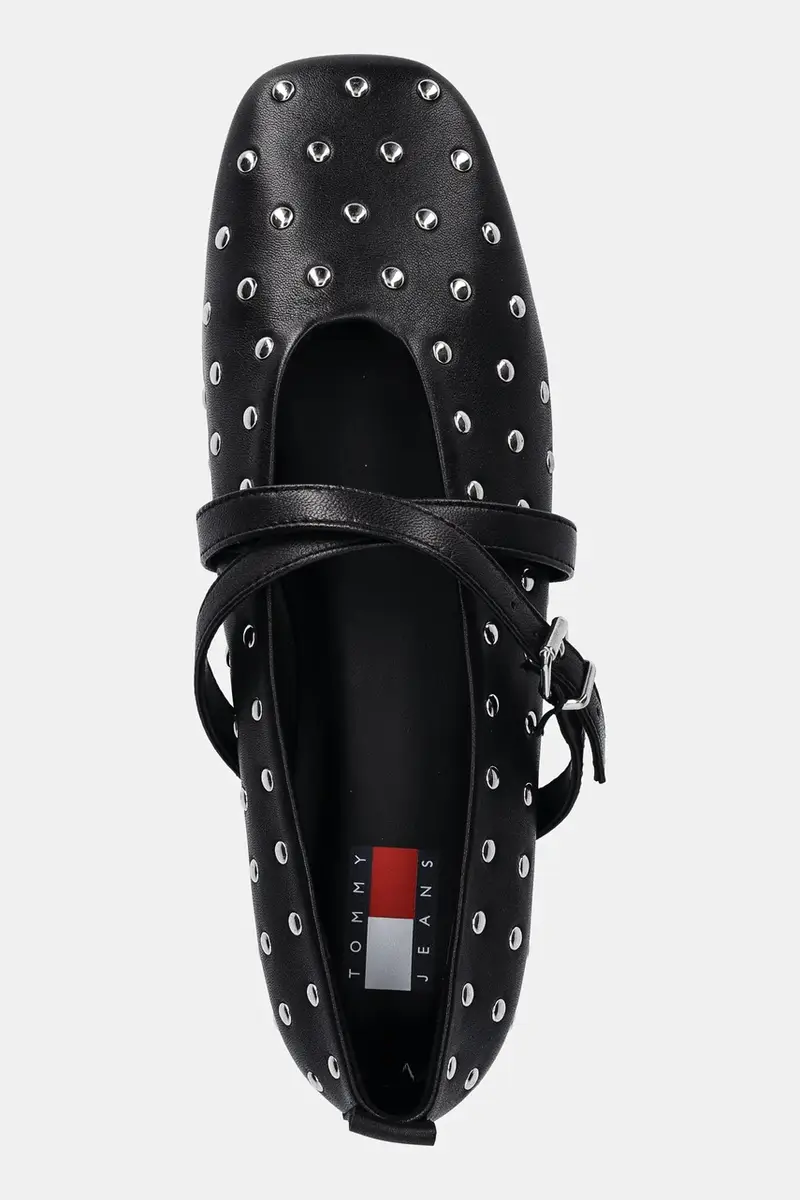 Tommy Jeans Ballerine Nero 3152857 miniatura 4
