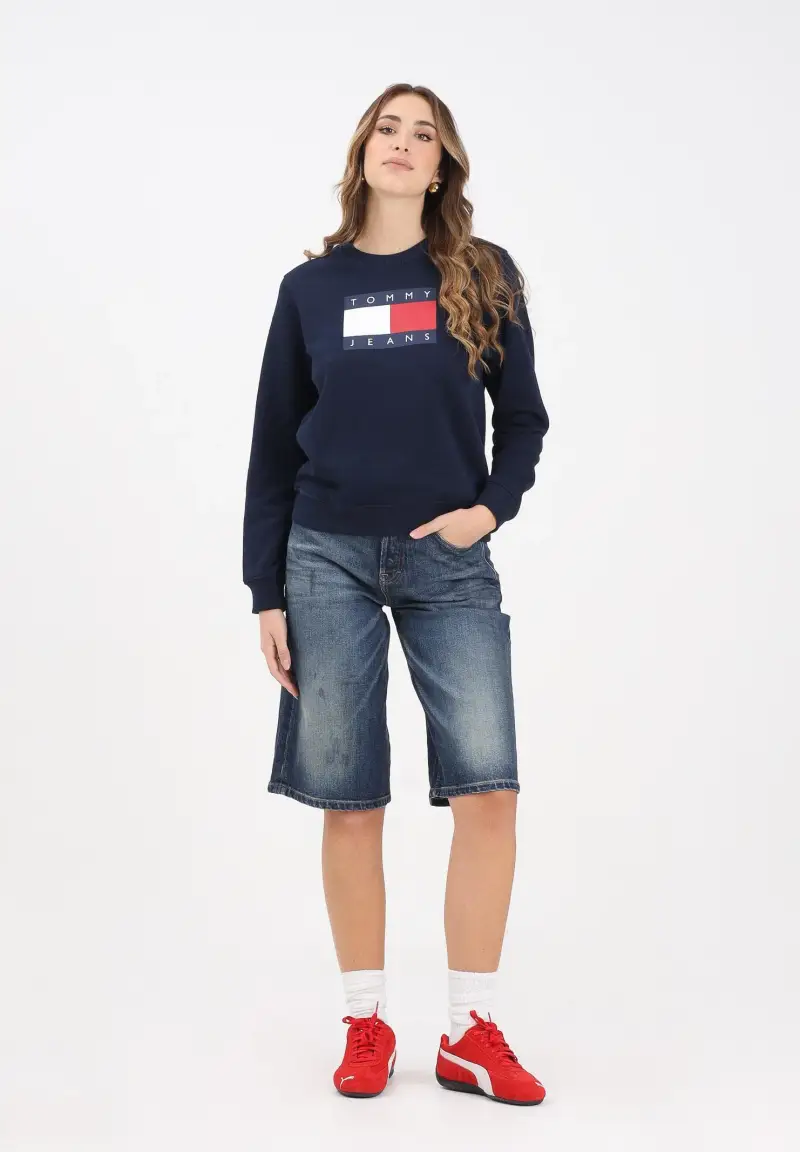Tommy Jeans Bermuda Donna Denim 3243140 miniatura 2