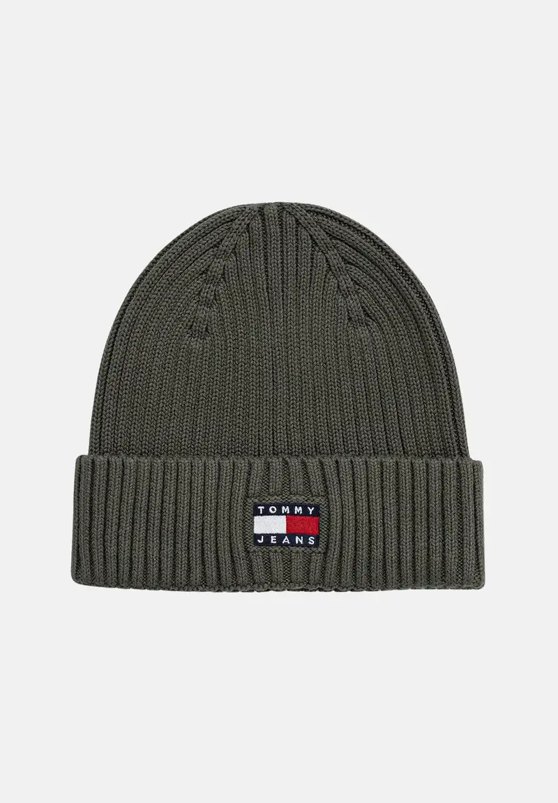 Berretto verde militare per uomo e donna con logo