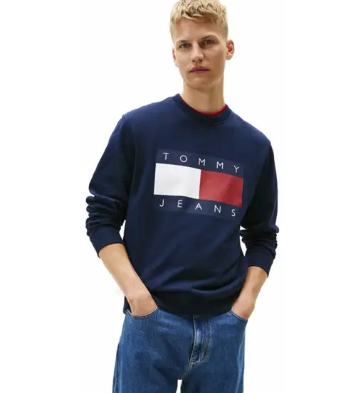 Big Flag - maglione - uomo Blue