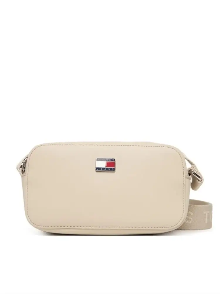 borsa crema donna mini logo