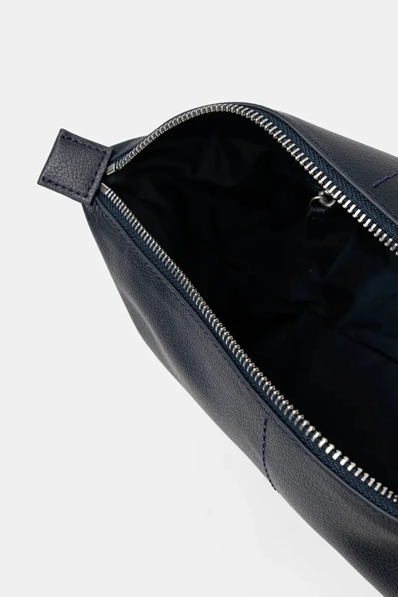 borsa da toilette colore blu navy AM0AM13693 miniatura 5