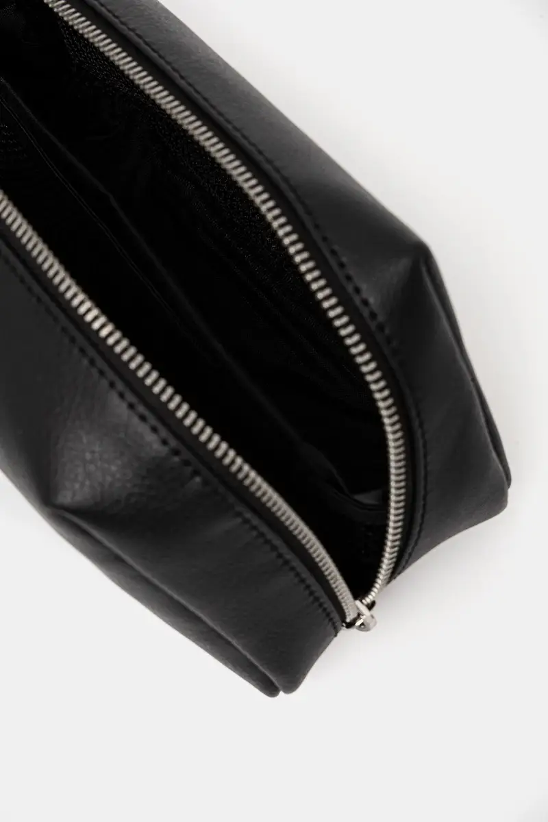 borsa da toilette colore nero AM0AM12953 miniatura 3