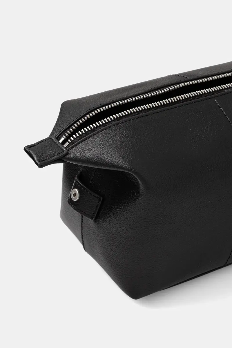 borsa da toilette colore nero AM0AM13693 miniatura 5