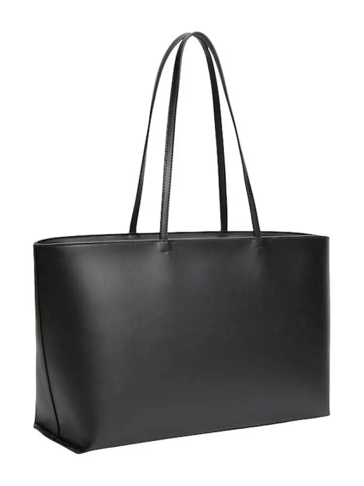 Tommy Jeans borsa nera donna logo lettering miniatura 2