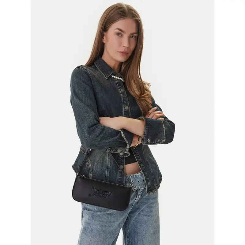Borsetta Tommy Jeans Tjw Must Shoulder Bag AW0AW18449 Nero