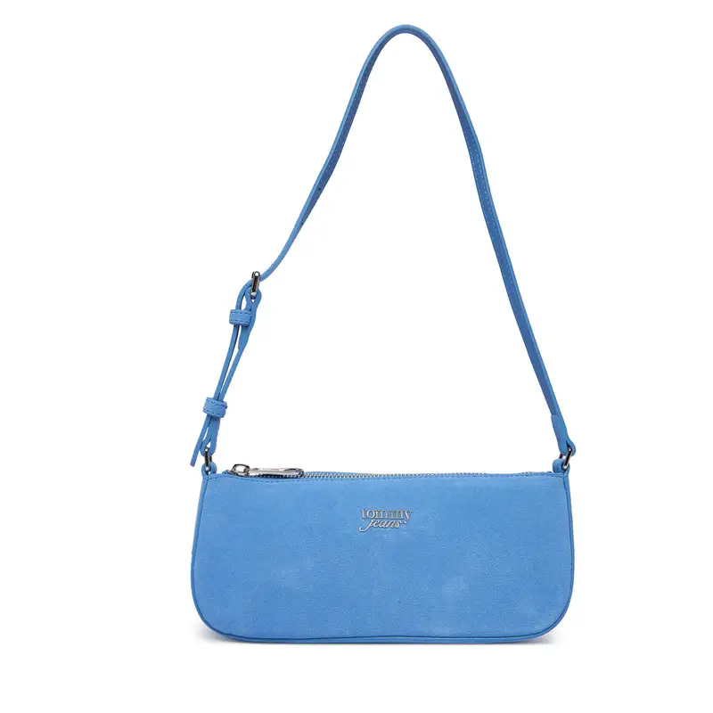 Borsetta Tommy Jeans Tjw Must Suede Shoulder Bag AW0AW18454 Blu