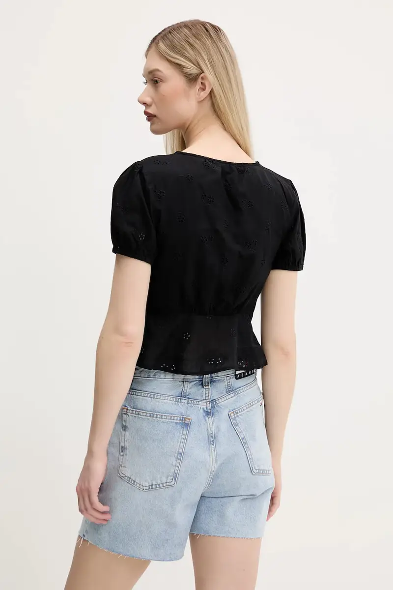 camicetta donna colore nero DW0DW21241 miniatura 3