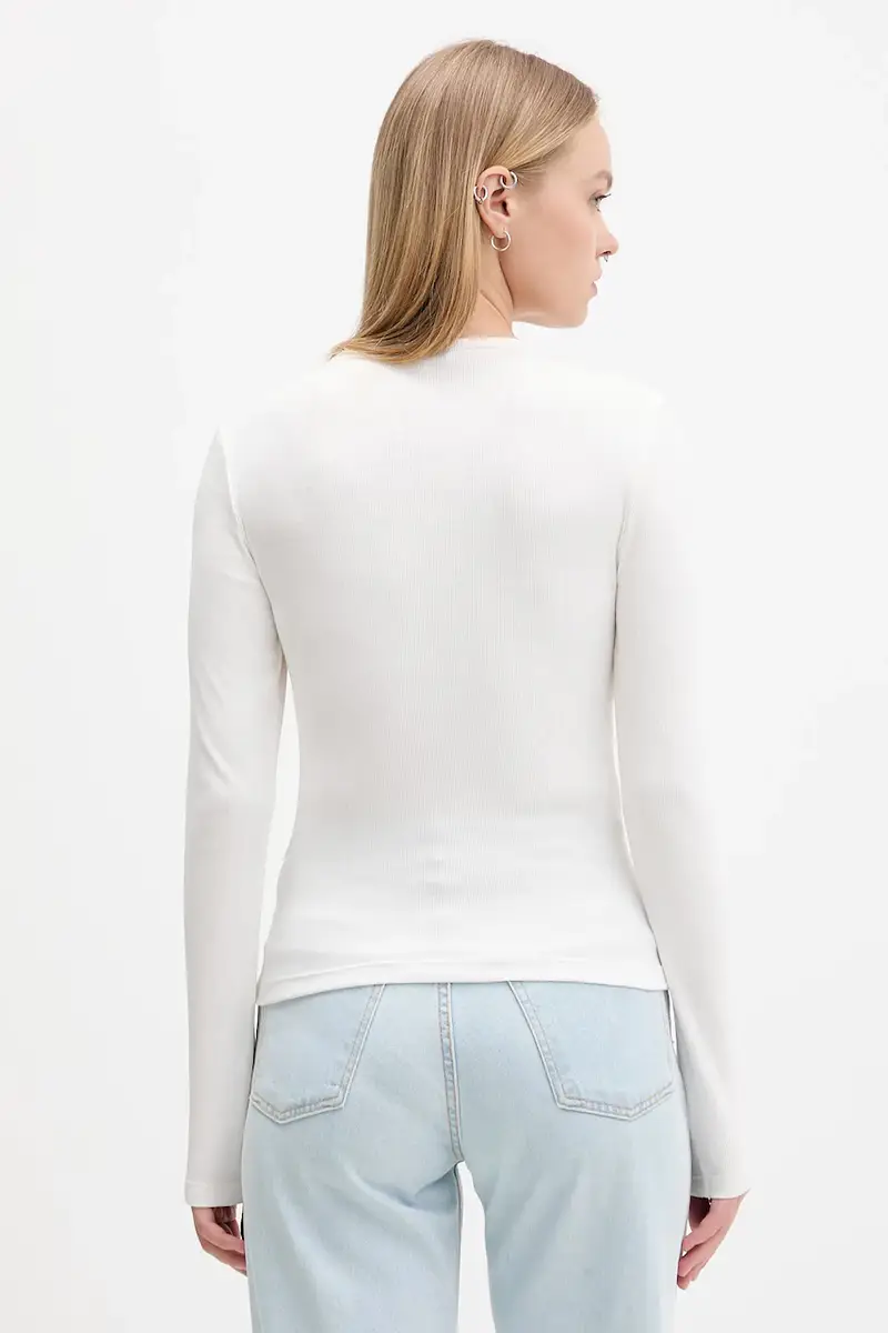 camicia a maniche lunghe pacco da 2 donna colore bianco DW0DW17716 miniatura 4