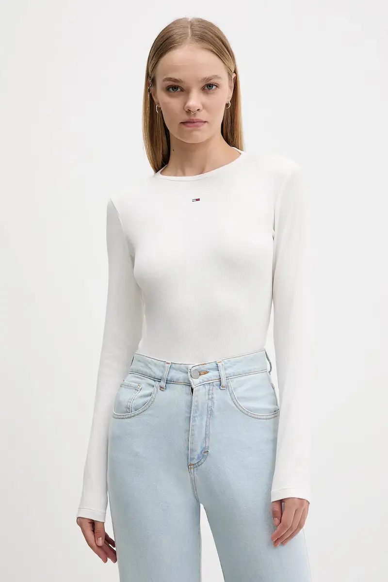 camicia a maniche lunghe pacco da 2 donna colore bianco DW0DW17716