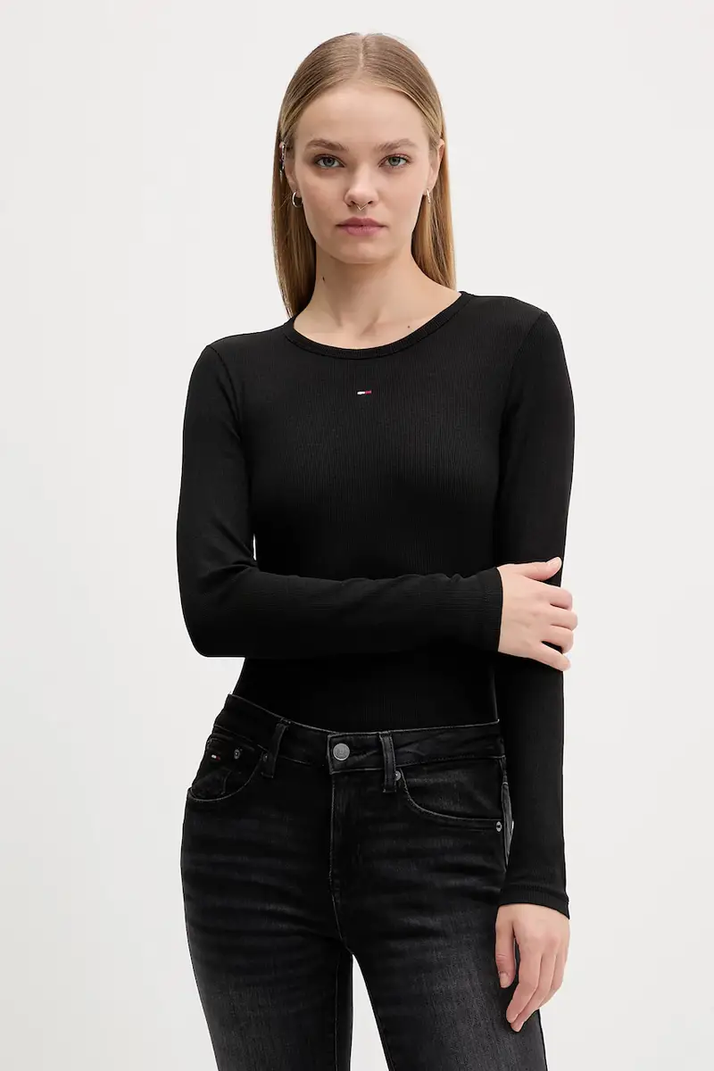 camicia a maniche lunghe pacco da 2 donna colore bianco DW0DW17716 Nero