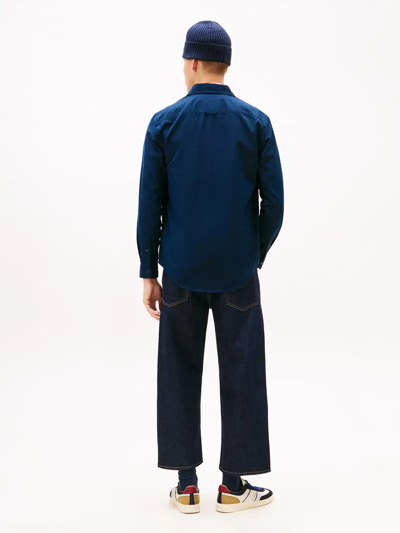 Camicia blu miniatura 3