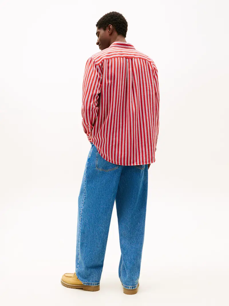 Camicia blu chiaro / rosso / bianco miniatura 3