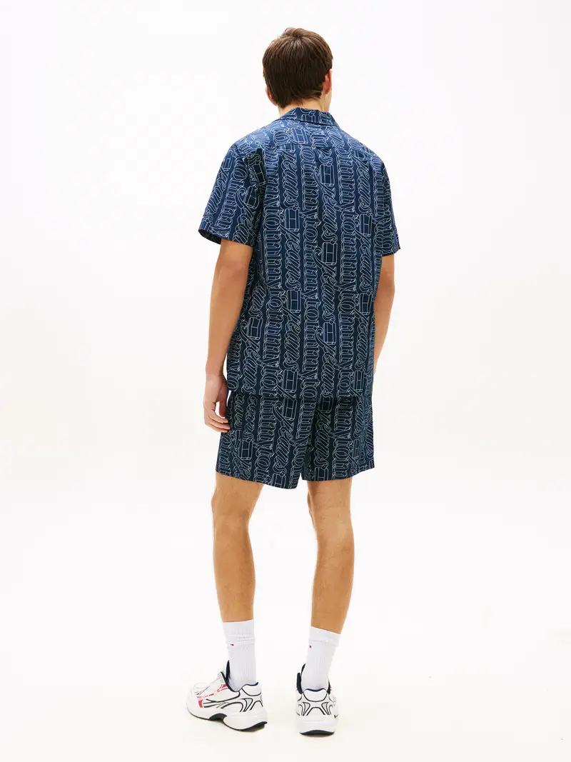 Camicia blu scuro miniatura 3