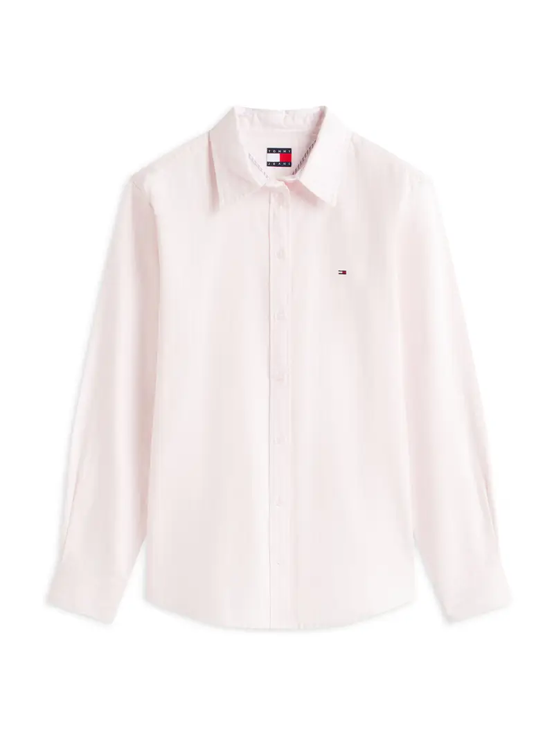 Camicia da donna rosa pastello / bianco
