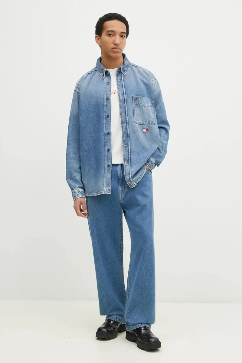 Tommy Jeans Jeans Uomo Blu 3312814 miniatura 2