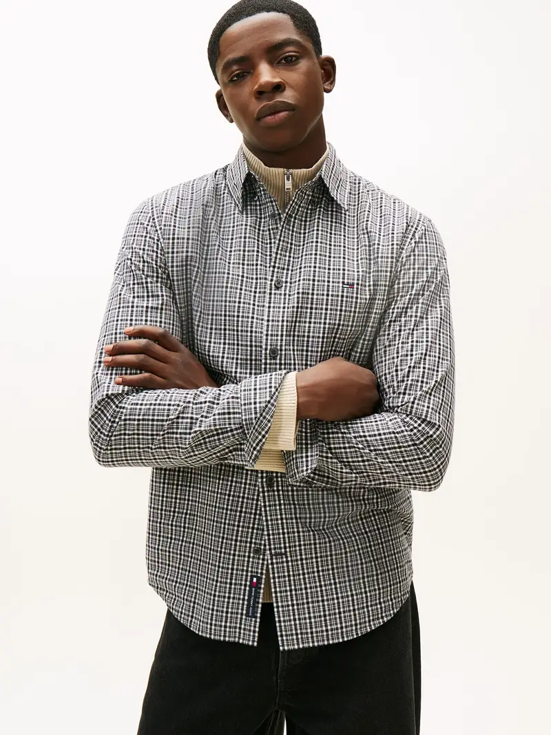 Camicia grigio / grigio scuro / nero / bianco miniatura 2