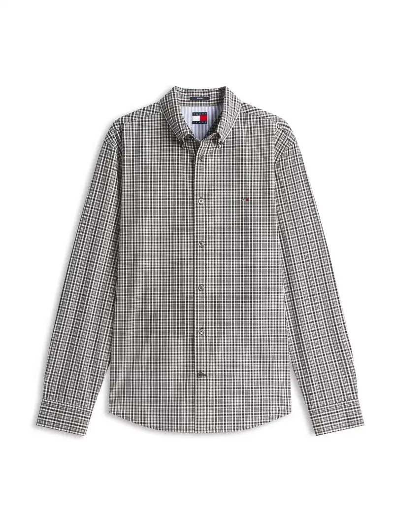 Camicia grigio / grigio scuro / nero / bianco