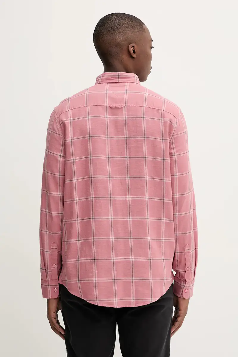 camicia in cotone uomo colore arancione DM0DM21701 miniatura 3