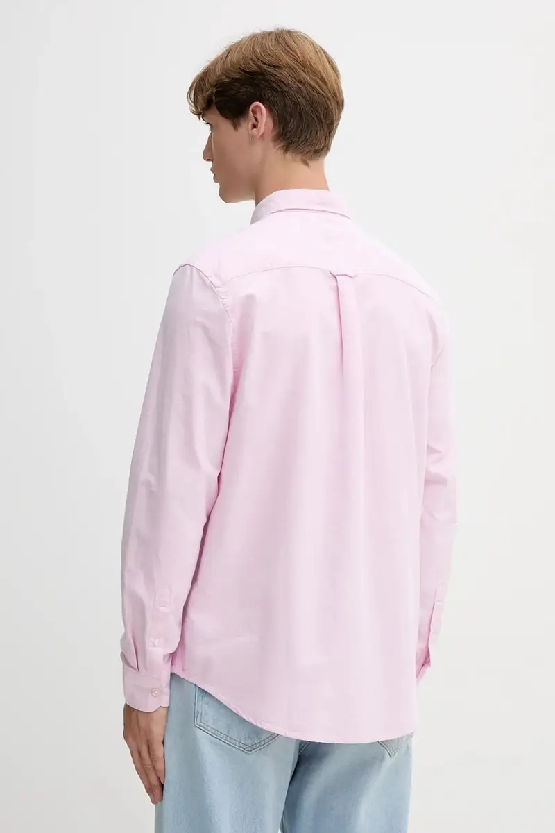 camicia in cotone uomo colore grigio DM0DM21298 Rosa miniatura 3