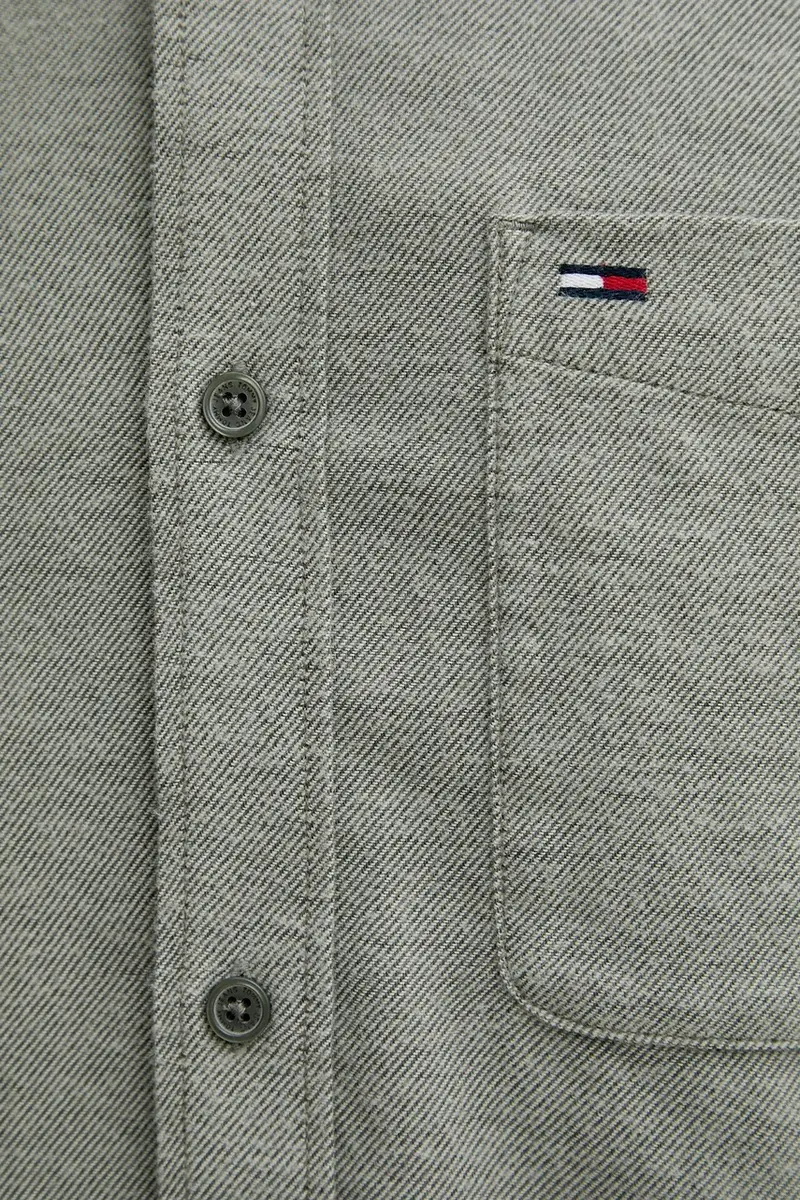 camicia in cotone uomo colore verde DM0DM22023 miniatura 5