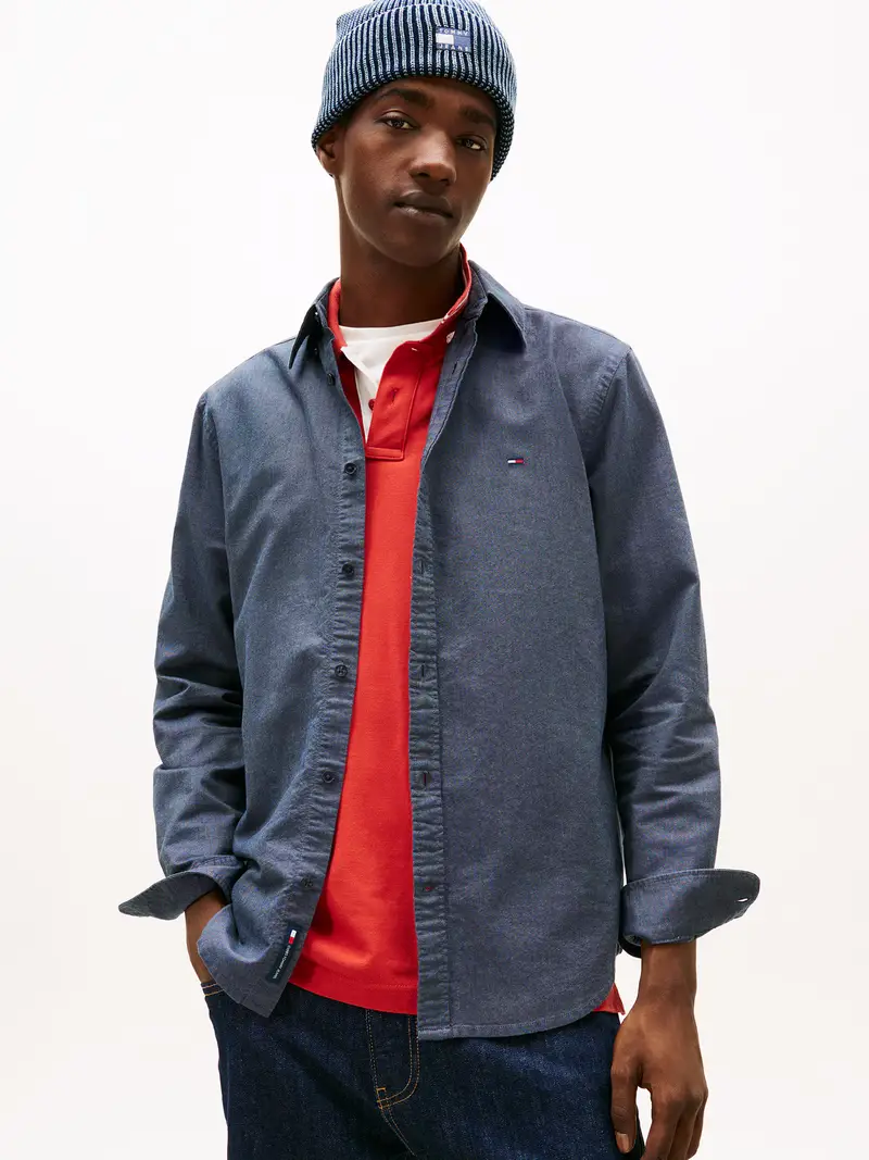 Camicia navy / zappiro / rosso / bianco miniatura 2