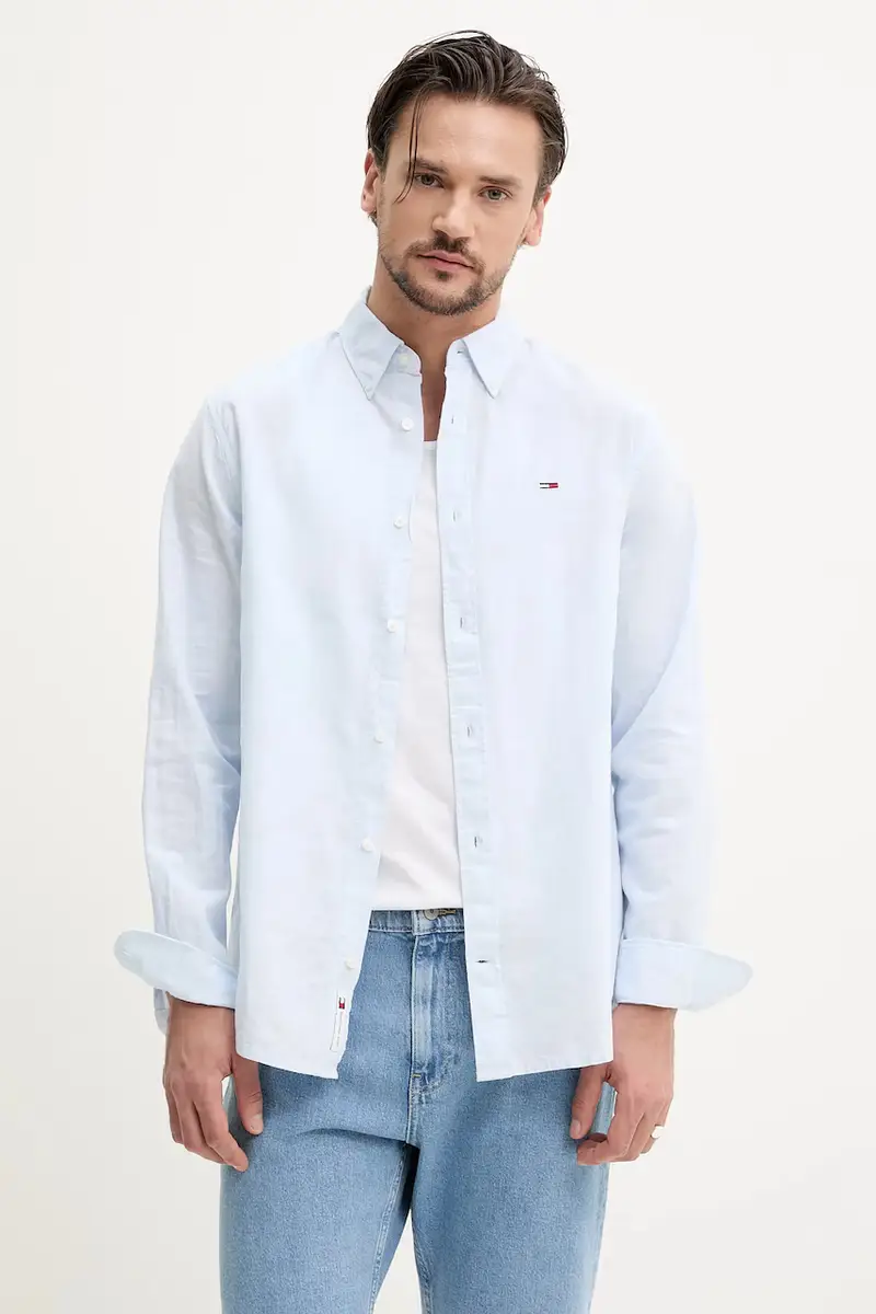 camicia uomo colore blu DM0DM20875