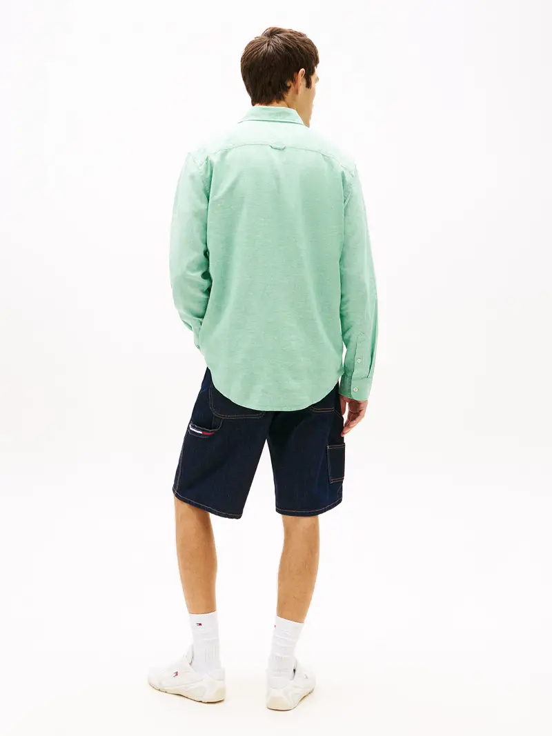 Camicia verde chiaro miniatura 3