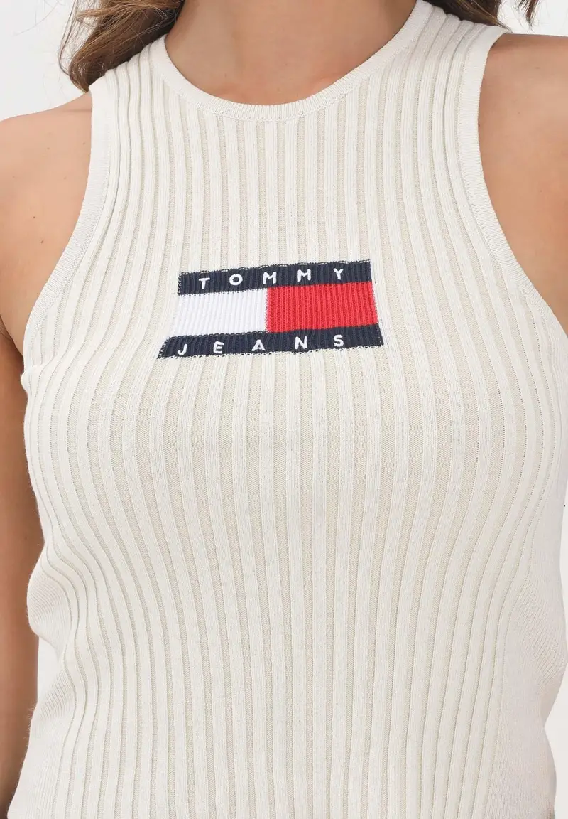 Tommy Jeans Jeans Donna Beige 922012 miniatura 2