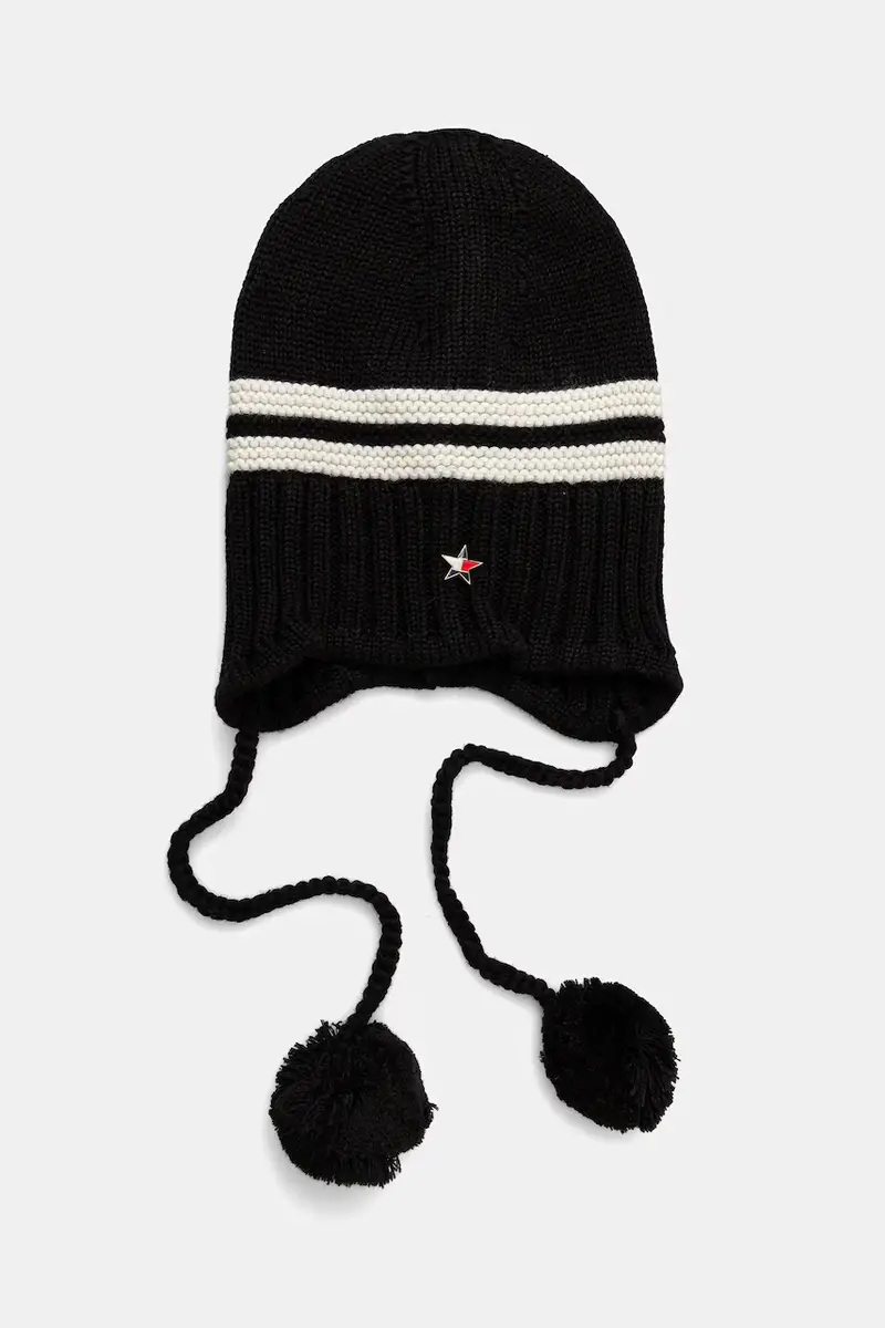 cappello con lana colore nero AW0AW18311