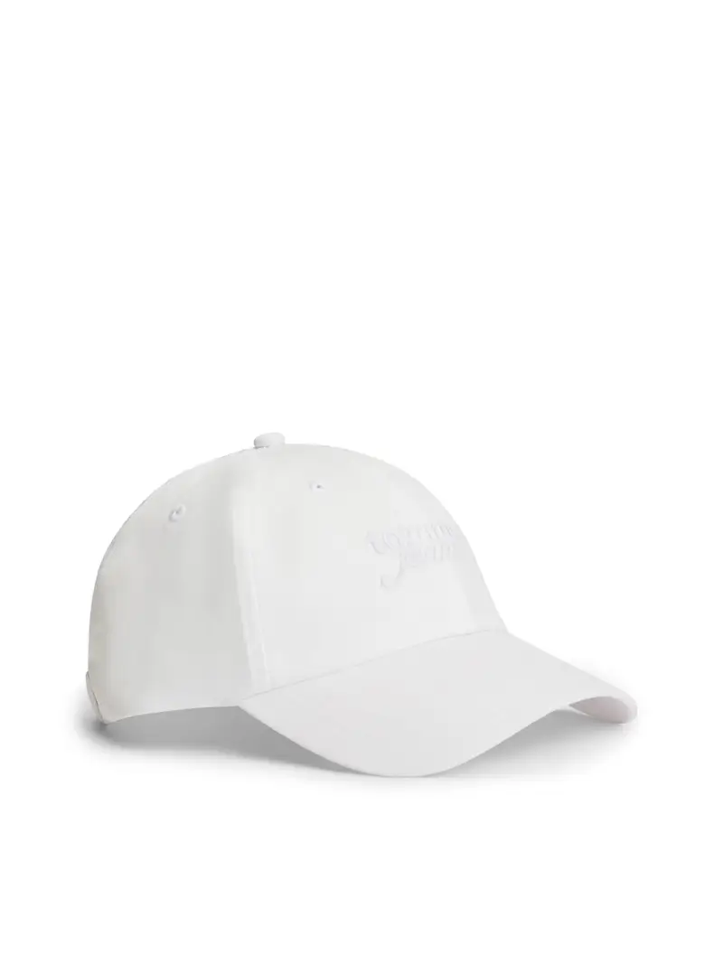 Cappello da baseball bianco miniatura 2