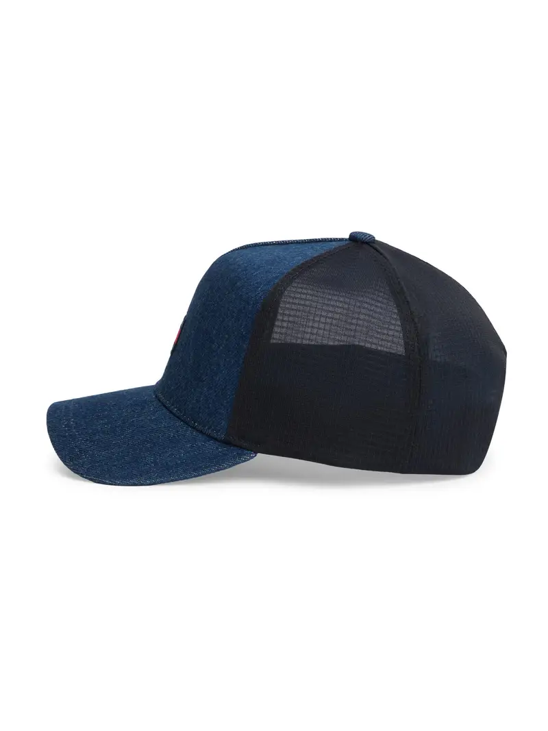 Cappello da baseball HERTIAGE blu denim