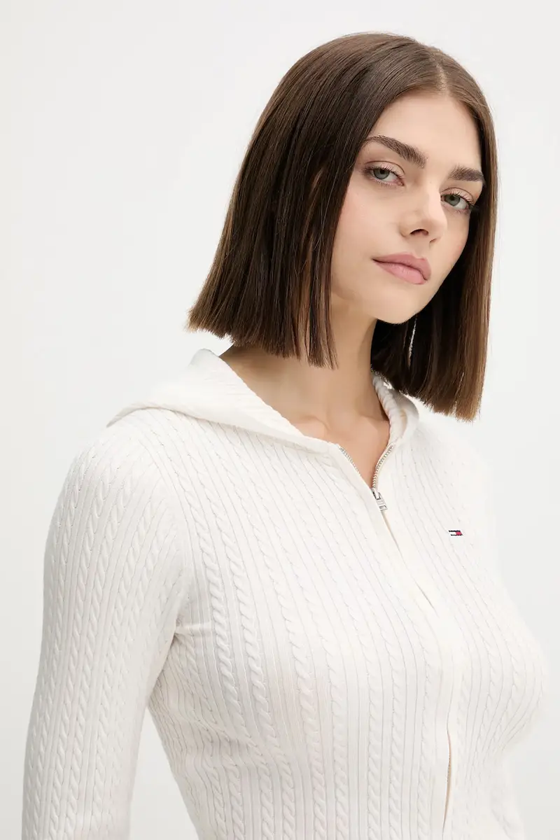 Tommy Jeans Jeans Donna Bianco 3123618 miniatura 4