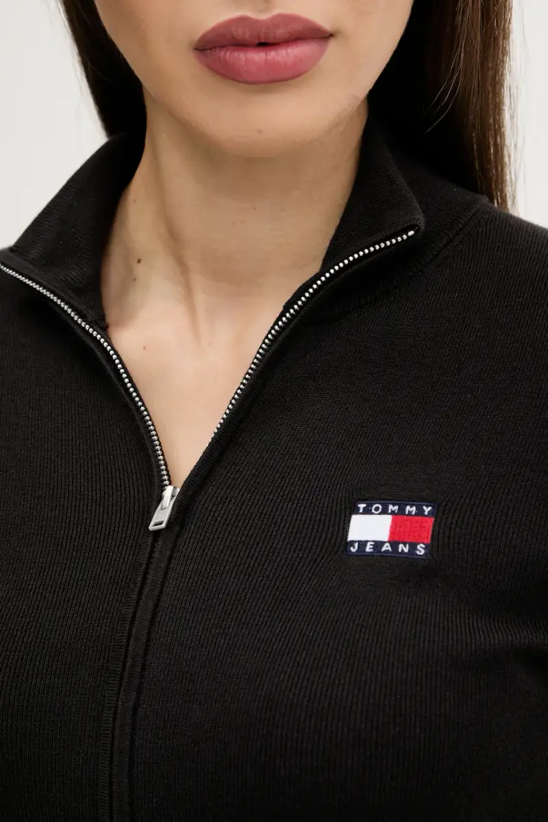 Tommy Jeans Cardigan Donna Nero 3151860 miniatura 5