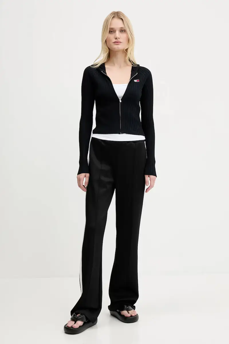 Tommy Jeans Cardigan Donna Nero 2985254 miniatura 2