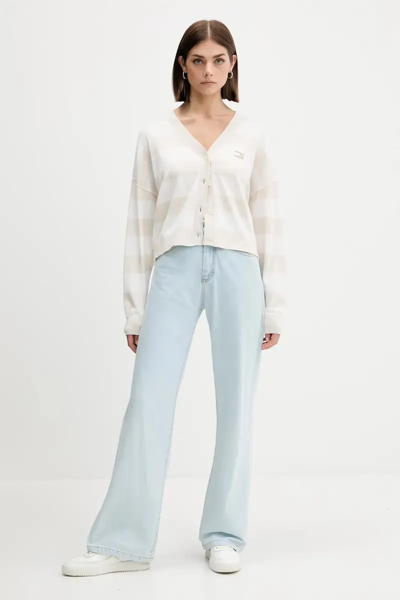 Tommy Jeans Jeans Donna Beige 3123058 miniatura 2