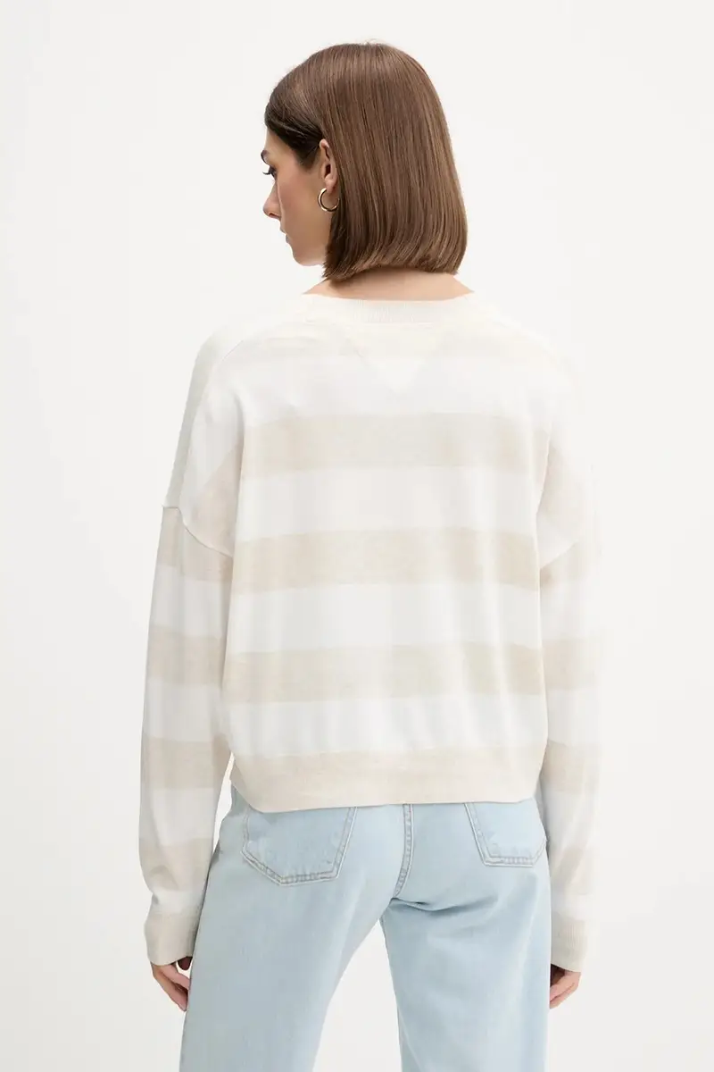 Tommy Jeans Jeans Donna Beige 3123058 miniatura 3