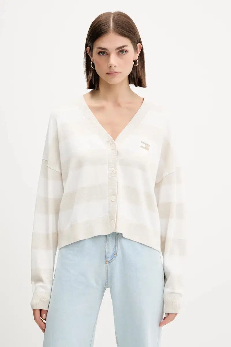 Tommy Jeans Cardigan Donna Beige 3123058