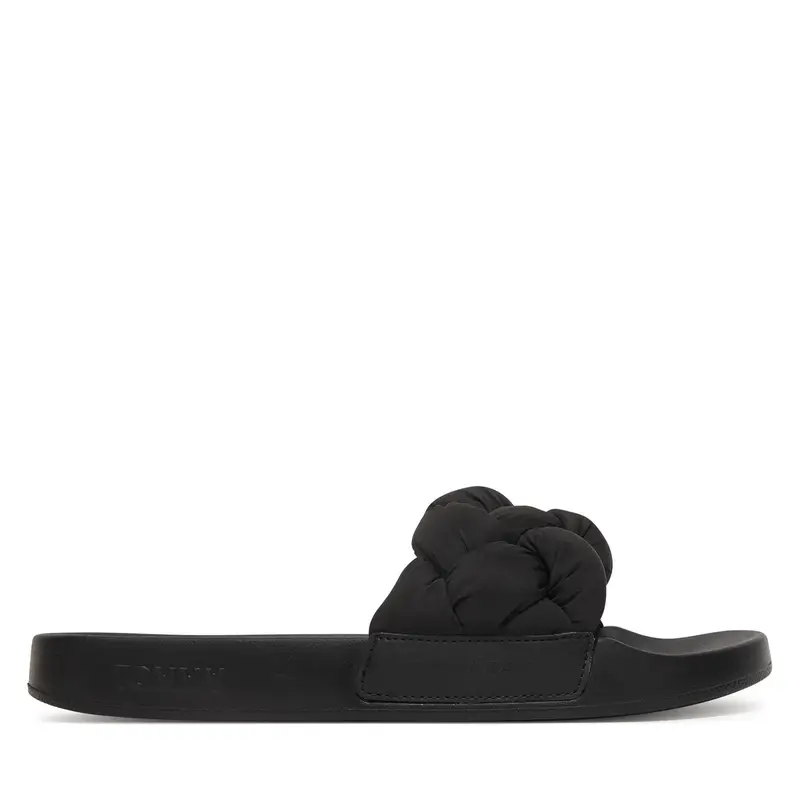 Ciabatte Tommy Jeans Tjw Braided Slides EN0EN02975 Nero