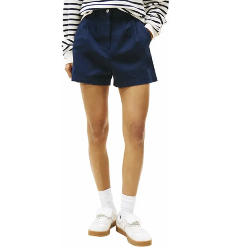 Claire Pleated W - pantaloni corti - donna Blue