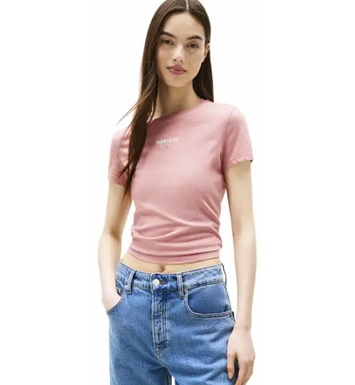 Essential Logo 2 W - T-shirt - donna Light Pink