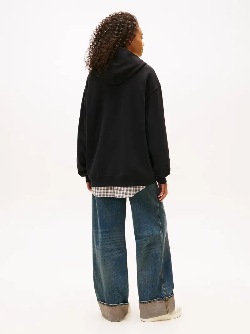 Felpa '85' nero / bianco miniatura 3