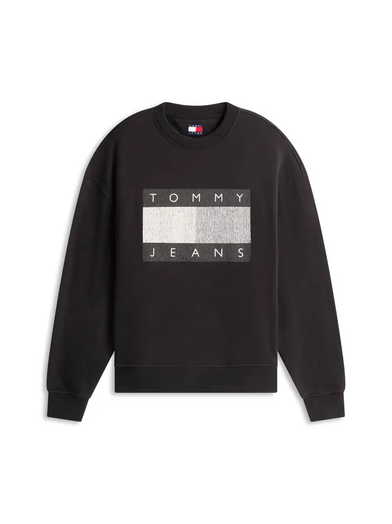 Felpa '90S' grigio / nero / bianco