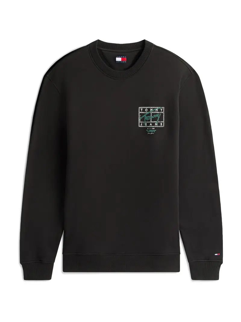 Felpa abete / nero / argento